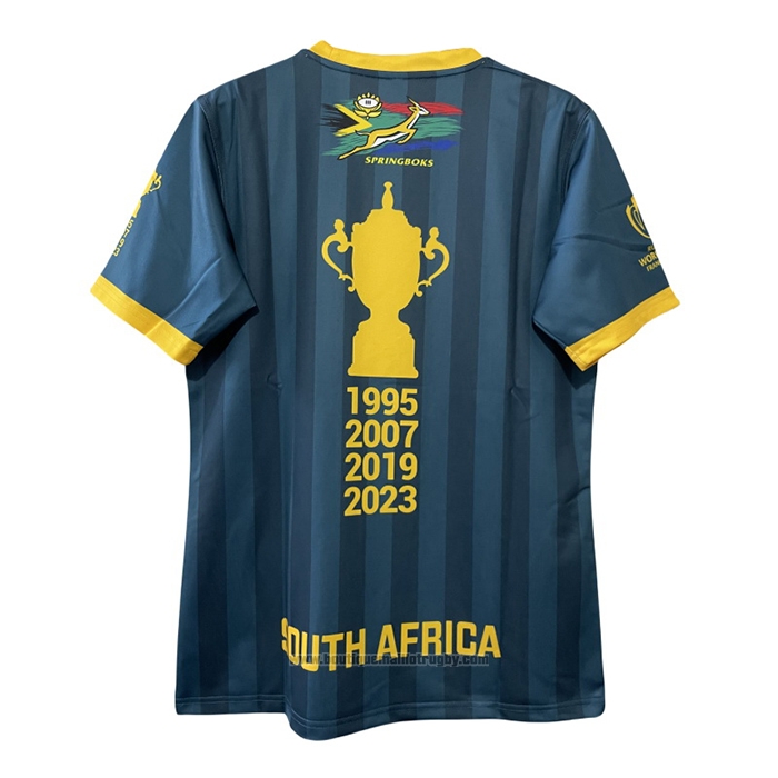 Maillot Afrique Du Sud Rugby 2023 World Cup Champion